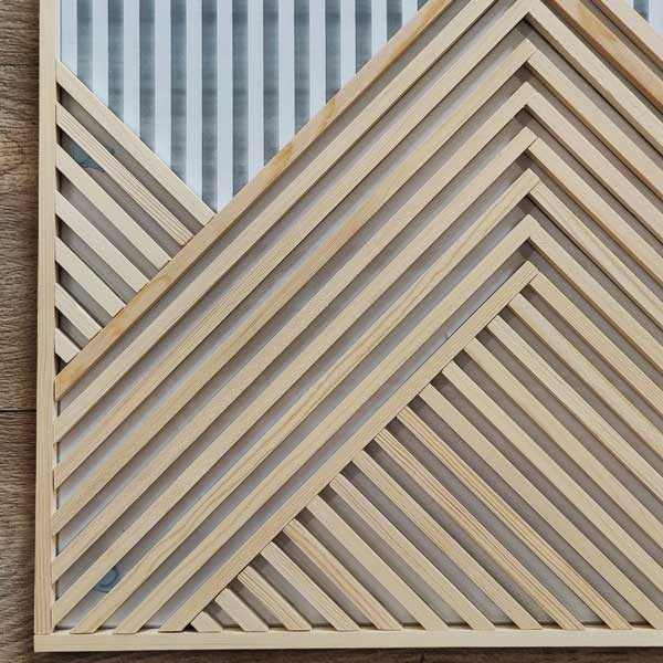 Bostik DIY Greece tutorial how to make a frame step 8