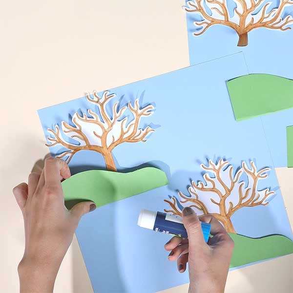 Bostik DIY Indonesia tutorials weather tree step 2