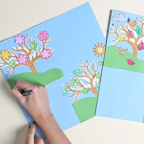 Bostik DIY Indonesia tutorials weather tree step 4