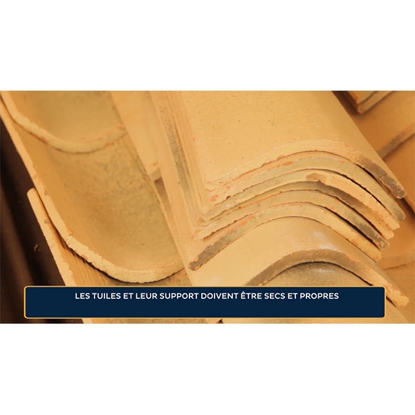 coller des tuiles canal step 1 flexpro