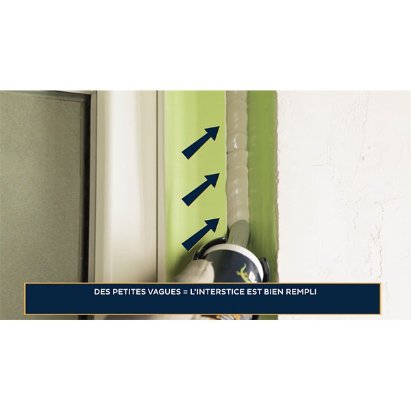 Combler l’interstice jusqu’à l’apparition de vaguelettes