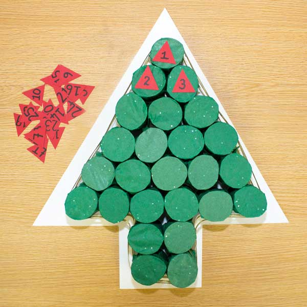 Bostik DIY South Africa Tutorial Christmas Advent Calendar step 9