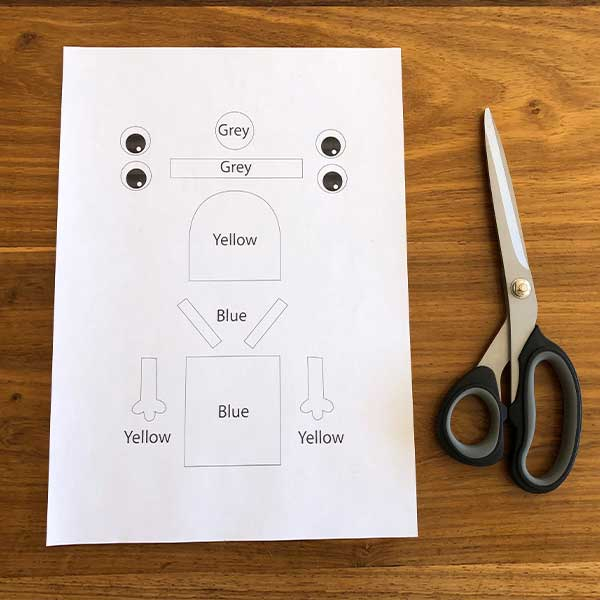 Bostik DIY South Africa Tutorial Minion Bookmark step 1
