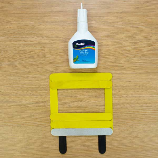 Bostik DIY South Africa Tutorial School Bus Photo Frame step 4