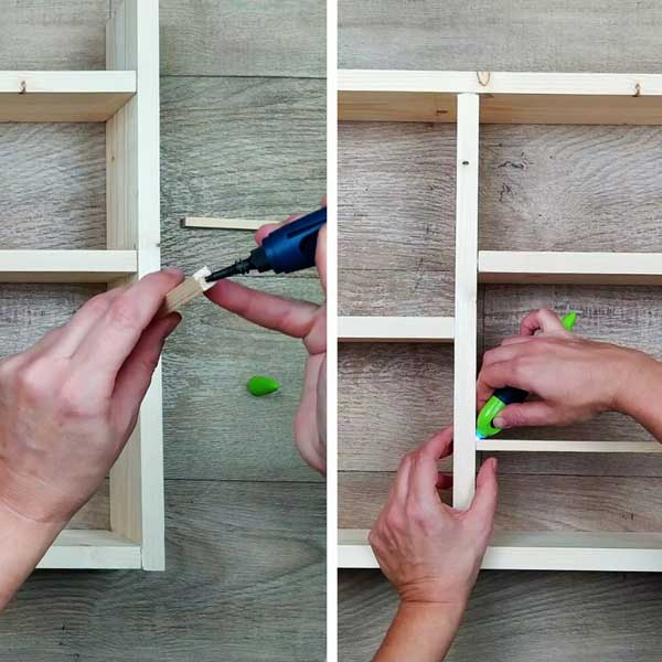 Bostik DIY Greece tutorial kitchen shellf step 11