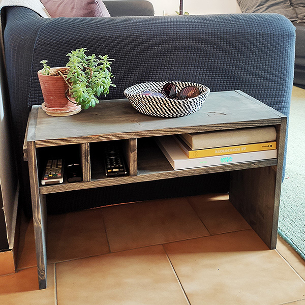 Bostik DIY Greece tutorial living room table step 14