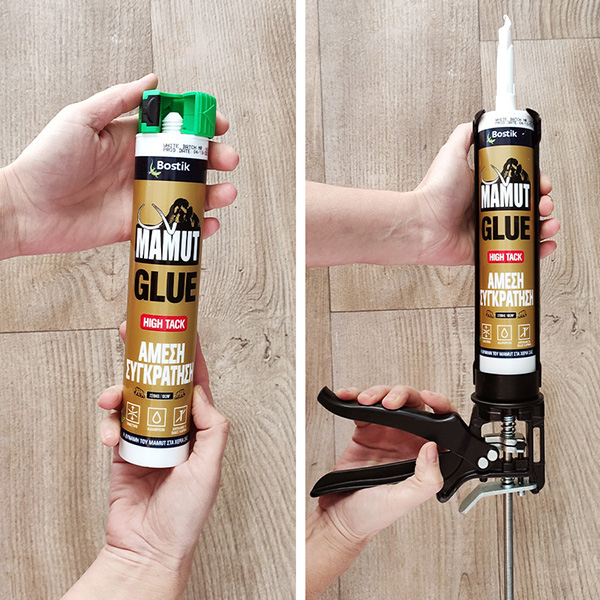 Bostik DIY Greece tutorial living room table step 3