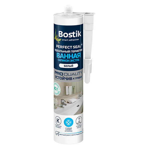 Bostik DIY Russia Perfect Seal Vanna Silicone Ekstra white image