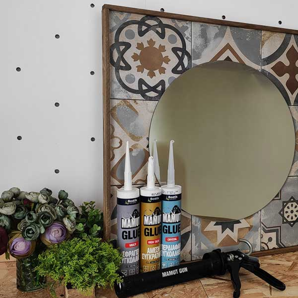 Bostik DIY Greece tutorial mirror step 10