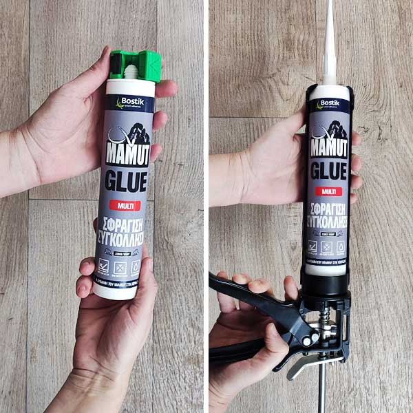 Bostik DIY Greece tutorial mirror step 2