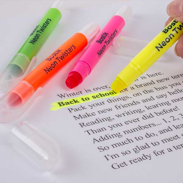 Bostik DIY South Africa Stationery neon twisters book