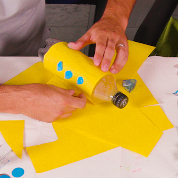 Bostik DIY Hong Kong Bottle Plane Project Step 2