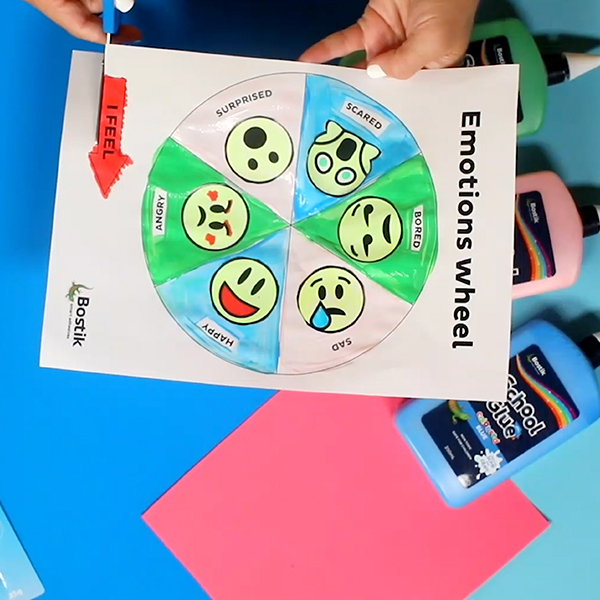 Bostik DIY Hong Kong Tutorial Emotions Wheel Step 3