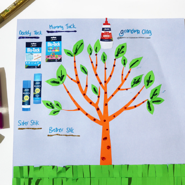 Bostik DIY Hong Kong Tutorial Family Tree Step 4