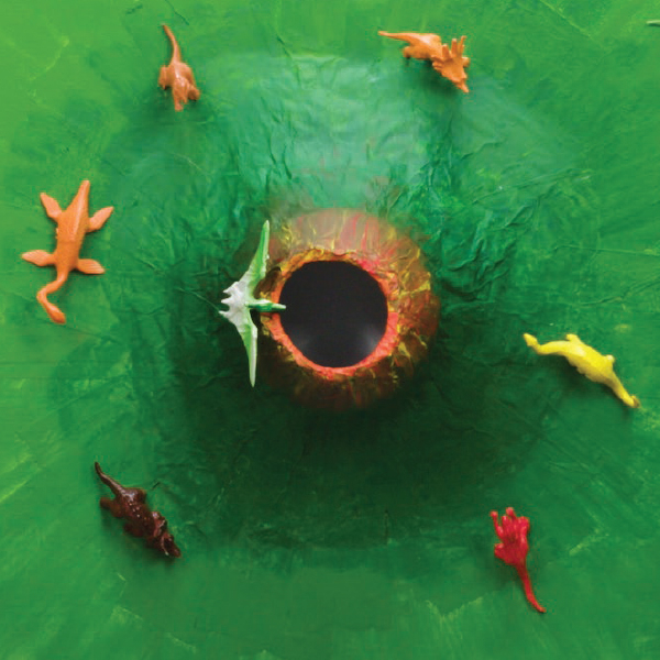 Bostik DIY Hong Kong Tutorial Volcano Erupt Step 7