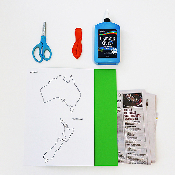 Bostik DIY Hong Kong Tutorial World Globe Step 1