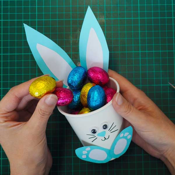 Bostik DIY Indonesia Tutorial Easter Cup Bunnies step 6