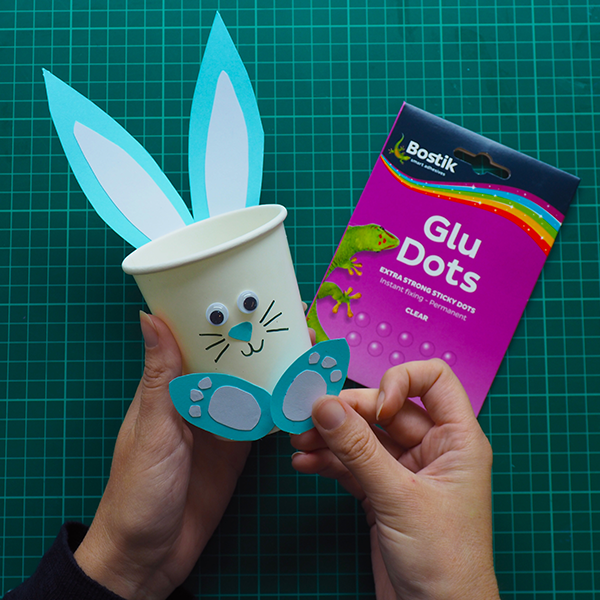 Bostik DIY New Zealand Tutorial Easter Cup Bunnies Step 5