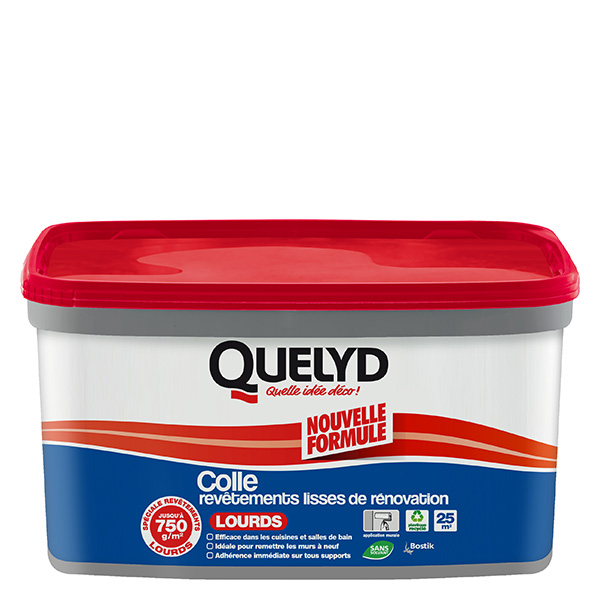 Bostik DIY France Quelyd Colle Revetements Lisses de Renovation Lourds product image