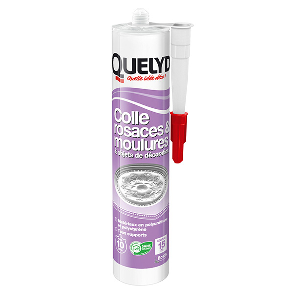 Bostik DIY France Quelyd Colle Rosaces et Moulures Cartouche 310m product image