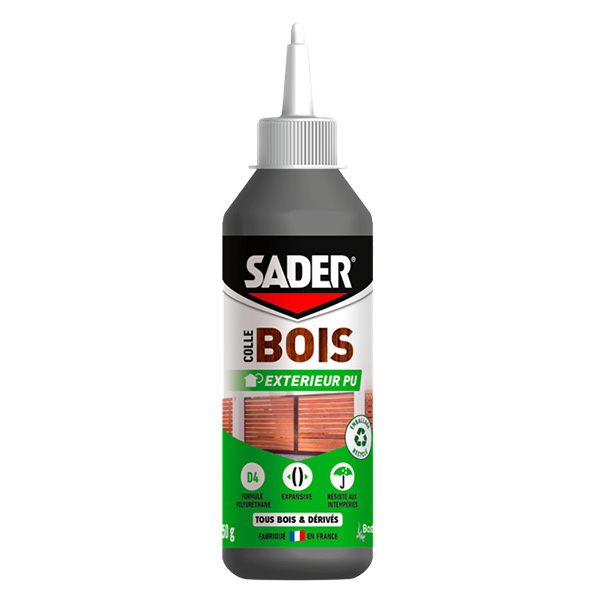 Bostik DIY France Sadar Colle Bois Exterieur PU Biberon 250g product image 