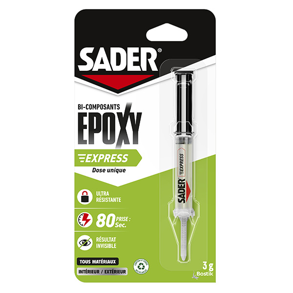 Bostik DIY France Sadar Epoxy Express 3ml product image