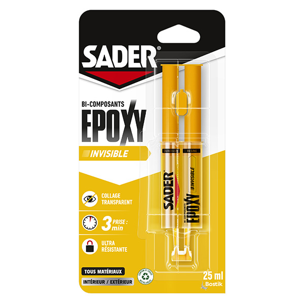 Bostik DIY France Sadar Epoxy Invisible 25ml product image