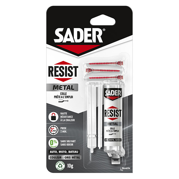 Bostik DIY France Sader Resist Metal 10g product image