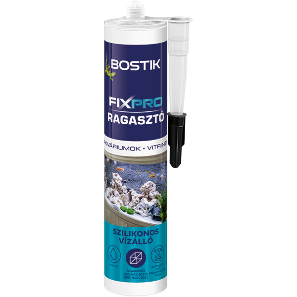 Bostik DIY Hungary FIXPRO RAGASZTÓ AKVÁRIUMOK VITRINEK Image