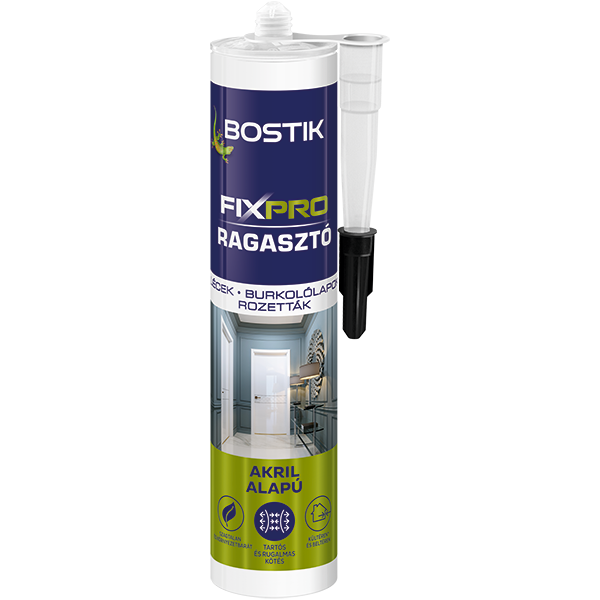 Bostik DIY Hungary FIXPRO RAGASZTÓ LÉCEK BURKOLÓLAPOK ROZETTÁK Image
