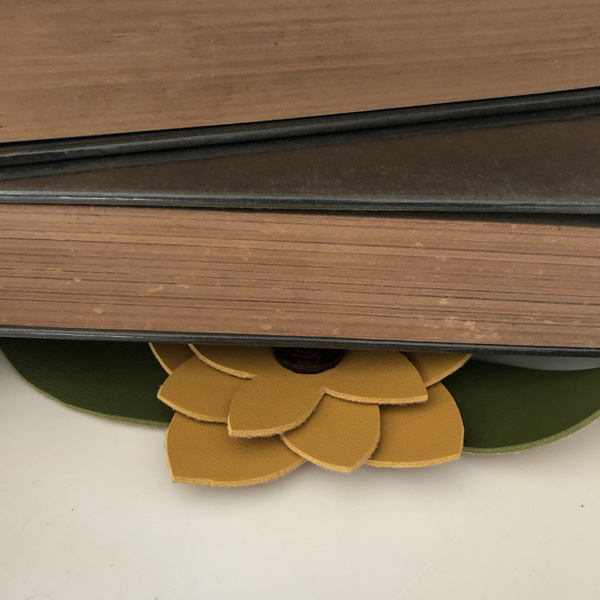 Bostik DIY PH Article How to Make Leather Flower Charms Step 3