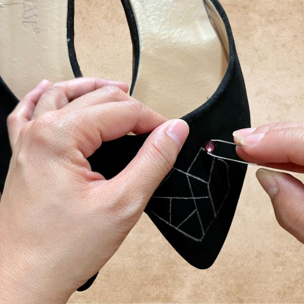 Bostik DIY Philippines How to Glam Up Your Shoes step 5