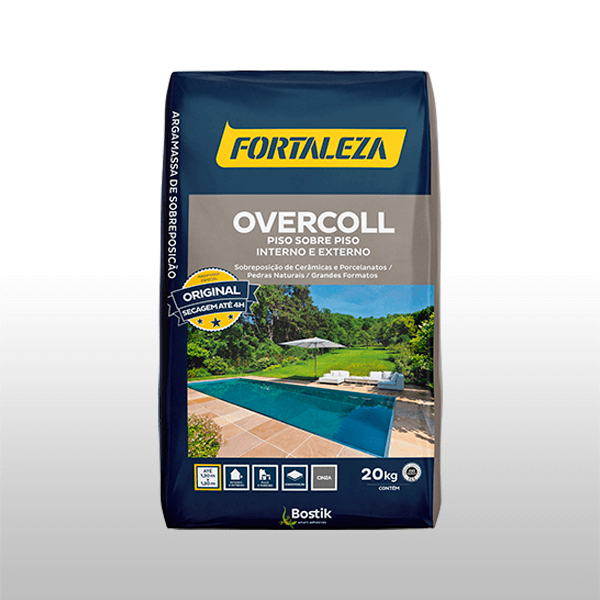 Bostik DIY Brasil Argamassas Colantes Argamassa overcoll cinza