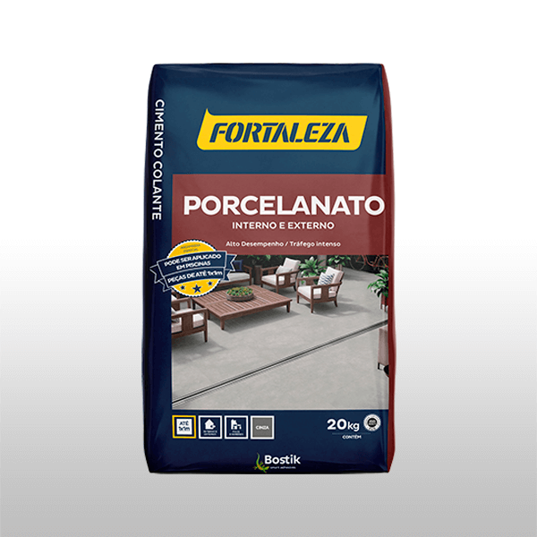 Bostik DIY Brasil Argamassas Colantes Argamassa porcelanto interno e externo cinza