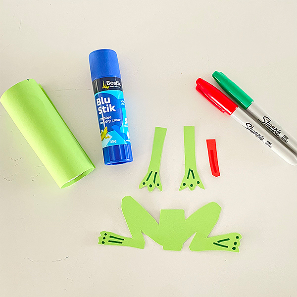 DIY Bostik Australia Toilet Roll Frog Step 3