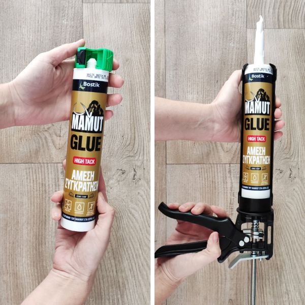 Bostik DIY Greece Tutorial Pet Food Stand step 3