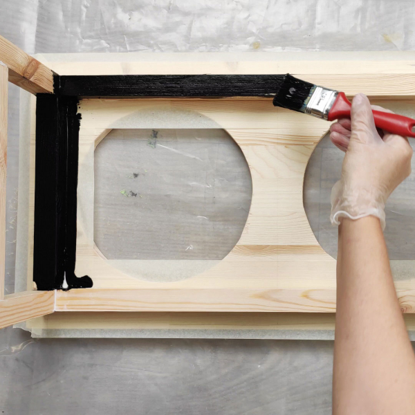 Bostik DIY Greece Tutorial Pet Food Stand step 9