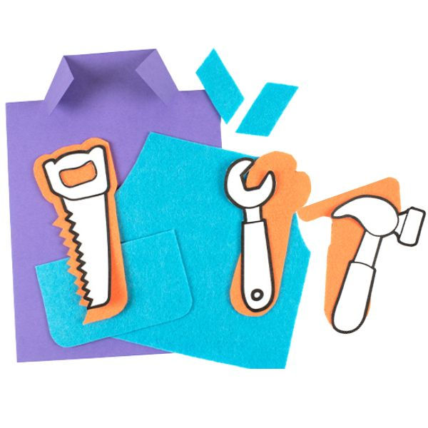 Bostik DIY New Zealand Stationery Craft Eco Stik tutorial fathers day card step 1