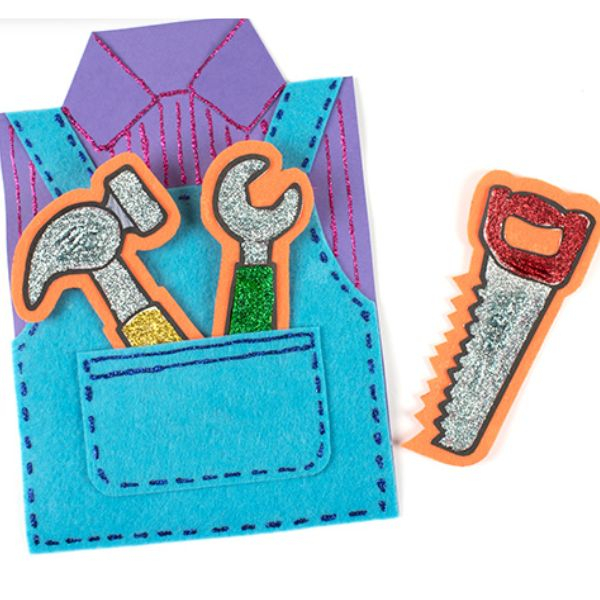 Bostik DIY New Zealand Stationery Craft Eco Stik tutorial fathers day card step 4