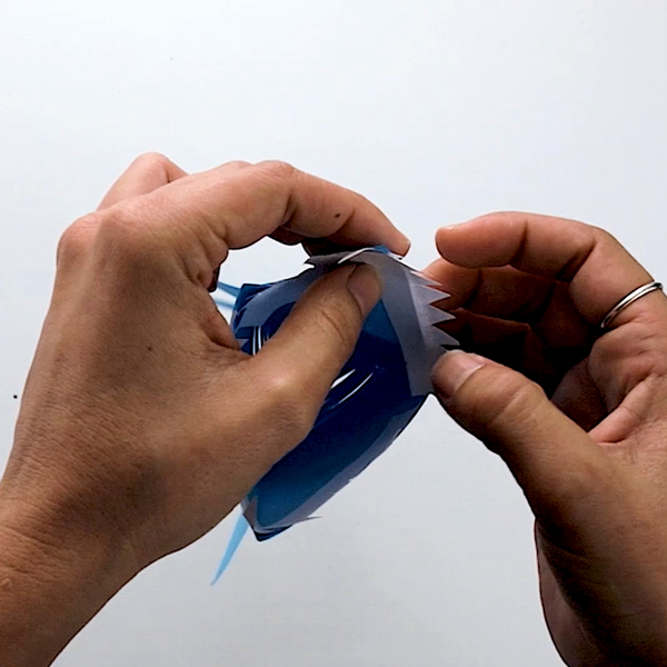 Bostik DIY South Africa Tutorial Paper Shark step 9