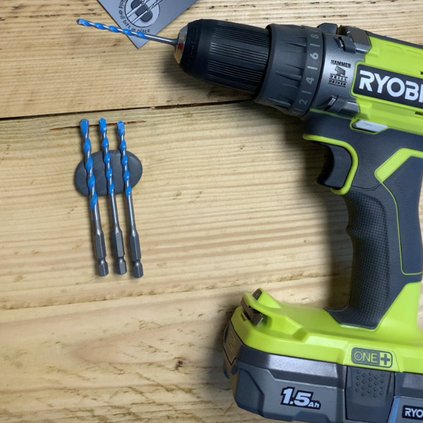 DIY Bostik UK Stationery & Craft Blu Tack Grey Drill bits hack