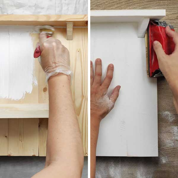 Bostik DIY Greece Tutorial Entrance Organizer step 10