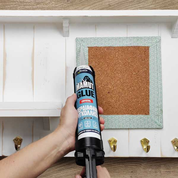 Bostik DIY Greece Tutorial Entrance Organizer step 12