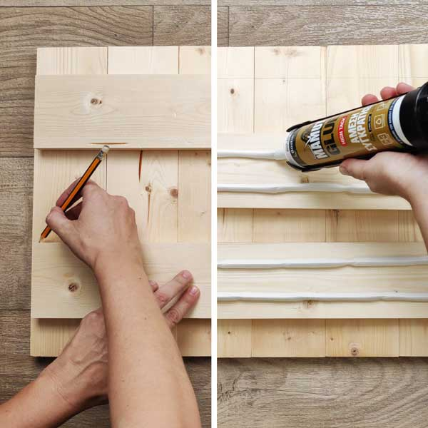 Bostik DIY Greece Tutorial Entrance Organizer step 6