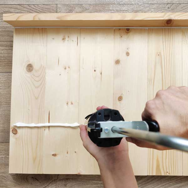 Bostik DIY Greece Tutorial Entrance Organizer step 8