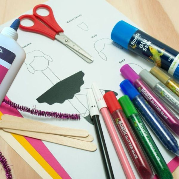 Bostik DIY Singapore Craft Ballerina step 1