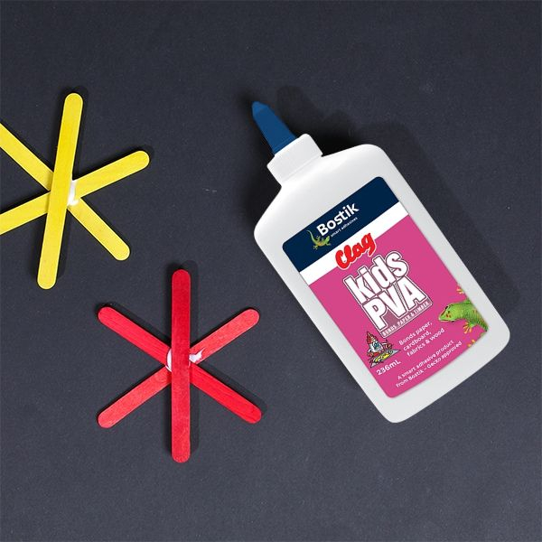 Bostik DIY Singapore Stationery Craft Clag Kids PVA tutorial halloween spider step 1