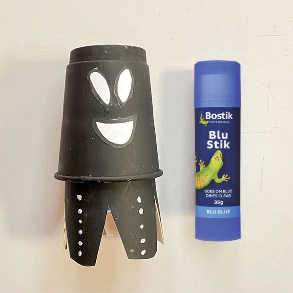 Bostik DIY Singapore halloween bobbing ghosts step 11