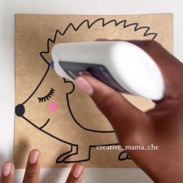 DIY Bostik UK Ideas & Inspiration Hedgehog craft - 2