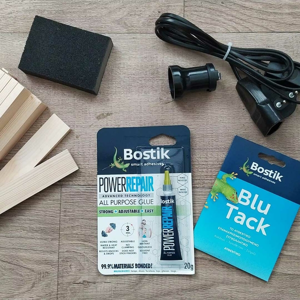 Bostik DIY Greece Tutorial DNALight Image step 1